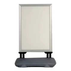   Megállító tábla, poszteres, víztartályos, A1 méret, 59,4x84,1 cm