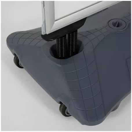 Megállító tábla, poszteres, víztartályos, A1 méret, 59,4x84,1 cm