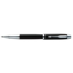   PARKER Rollertoll, 0,5 mm, ezüst színű klip, fekete tolltest, PARKER "IM Royal", fekete