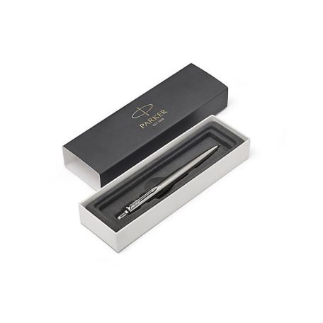 PARKER Nyomósirón, 0,5 mm, ezüst színű klip, PARKER "Royal Jotter", rozsdamentes acél