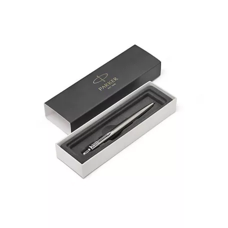 PARKER Nyomósirón, 0,5 mm, ezüst színű klip, PARKER "Royal Jotter", rozsdamentes acél
