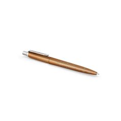   PARKER Golyóstoll, 0,7 mm, ezüst színű klip, mintás tolltest, PARKER, "Royal Jotter Róma", kék