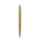 PARKER Golyóstoll, 0,7 mm, nyomógombos, arany színű klip, arany tolltest, PARKER, "Royal Jotter XL", kék