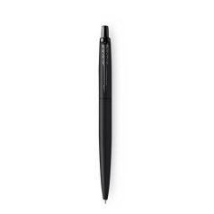  PARKER Golyóstoll, 0,7 mm, nyomógombos, fekete színű klip, matt fekete tolltest, PARKER, "Royal Jotter XL", kék
