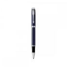 PARKER Rollertoll, 0,5 mm, ezüst színű klip, kék tolltest, PARKER "IM Royal", kék