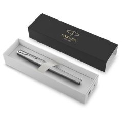  PARKER Töltőtoll, ezüst színű klip, rozsdamentes csiszolt tolltest, PARKER "Royal Urban Twist"