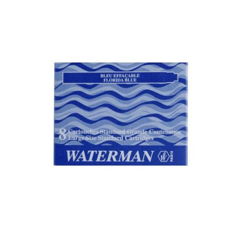 WATERMAN Töltőtoll patron, WATERMAN, kék