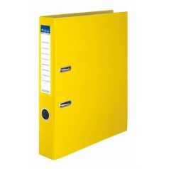   VICTORIA OFFICE Iratrendező, 50 mm, A4, PP/karton, VICTORIA OFFICE, "Basic", sárga