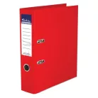 VICTORIA OFFICE Iratrendező, 75 mm, A4, PP/PP, élvédő sínnel, VICTORIA OFFICE, "Premium", piros