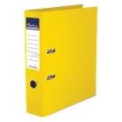 VICTORIA OFFICE Iratrendező, 75 mm, A4, PP/PP, élvédő sínnel, VICTORIA OFFICE, "Premium", sárga
