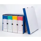 VICTORIA OFFICE Archiválókonténer, 325x460x270 mm, karton, VICTORIA OFFICE, kék-fehér