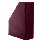 VICTORIA OFFICE Iratpapucs, PVC, 95 mm, VICTORIA OFFICE, bordó