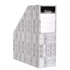 VICTORIA OFFICE Iratpapucs, karton, 90 mm, VICTORIA OFFICE, "Textil"