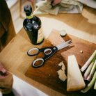 FISKARS Olló, konyhai, 22 cm FISKARS "Functional ReNew", fekete