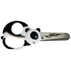 FISKARS Olló, óvodai, 13 cm, FISKARS, panda