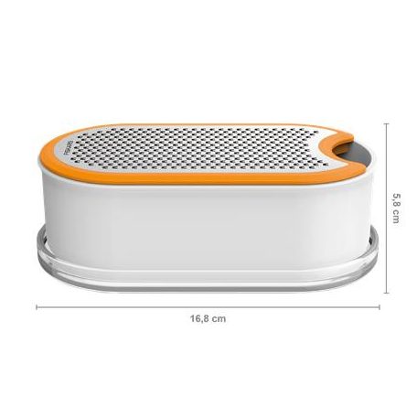 FISKARS Konyhai reszelő, tárolóval, FISKARS "Functional Form"