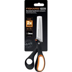   FISKARS Olló, barkács, 21 cm, FISKARS "Amplify", fekete