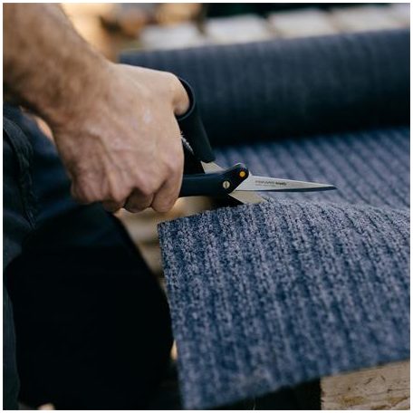 FISKARS Olló, barkács, 21 cm, FISKARS "Amplify", fekete