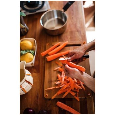 FISKARS Hámozókés, 8 cm, FISKARS "Functional Form"