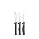 FISKARS Késkészlet, általános, 11 cm, FISKARS "Functional Form" fekete