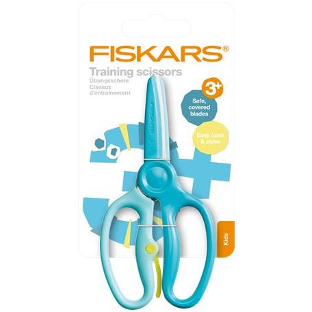 FISKARS Olló, gyakorló, óvodai, FISKARS, türkiz
