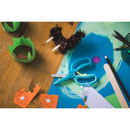 FISKARS Olló, gyakorló, óvodai, FISKARS, türkiz