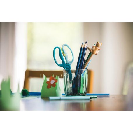 FISKARS Olló, gyakorló, óvodai, FISKARS, türkiz