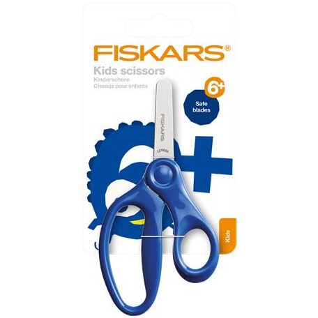 FISKARS Olló, iskolai, 13 cm, FISKARS, kék