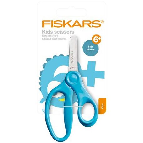 FISKARS Olló, óvodai, 13 cm, FISKARS, türkizkék