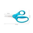 FISKARS Olló, óvodai, 13 cm, FISKARS, türkizkék