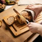 FISKARS Kenyérvágókés, 23 cm, FISKARS "Essential"