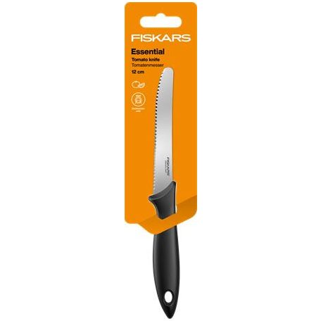 FISKARS Paradicsomszeletelő kés, 12 cm, FISKARS "Essential"