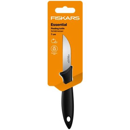 FISKARS Hámozókés, 7 cm, FISKARS "Essential"