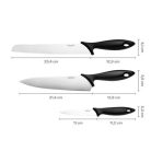 FISKARS Késkészlet, kezdő, 3 darabos, FISKARS "Essential"