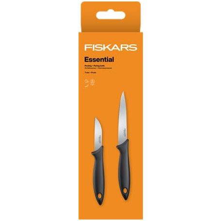 FISKARS Hámozó késkészlet, 2 darabos, FISKARS "Essential"