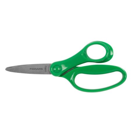 FISKARS Olló, iskolai, 15 cm, FISKARS, zöld