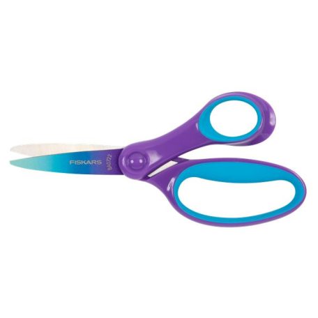 FISKARS Olló, iskolai, 15 cm, FISKARS, ombré lila