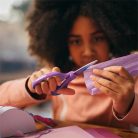 FISKARS Olló, iskolai, 15 cm, FISKARS, ombré lila