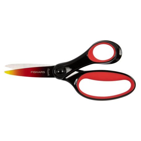 FISKARS Olló, iskolai, 15 cm, FISKARS, ombré piros
