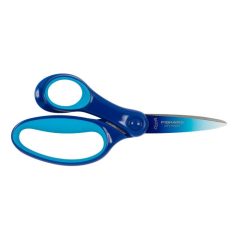   FISKARS Olló, iskolai, 15 cm, balkezes, FISKARS, ombré kék