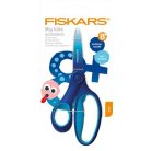 FISKARS Olló, iskolai, 15 cm, balkezes, FISKARS, ombré kék