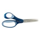 FISKARS Olló, iskolai, 18 cm, balkezes, FISKARS, csillámos kék