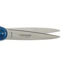 FISKARS Olló, iskolai, 18 cm, balkezes, FISKARS, csillámos kék
