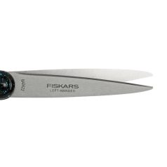   FISKARS Olló, ifjúsági, 20 cm, balkezes, FISKARS, foltos pávakék