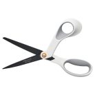 FISKARS Olló, általános, tapadásmentes, 21 cm, FISKARS "Titanium", fehér