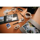 FISKARS Olló, általános, tapadásmentes, 21 cm, FISKARS "Titanium", fehér