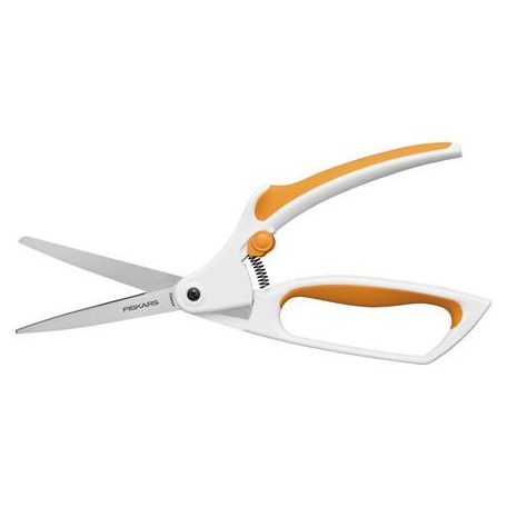 FISKARS Varróolló, 26 cm, FISKARS "EasyAction™", narancssárga