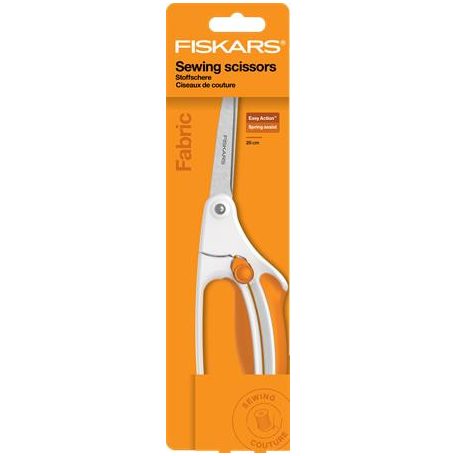 FISKARS Varróolló, 26 cm, FISKARS "EasyAction™", narancssárga