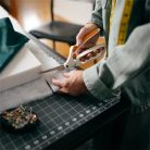 FISKARS Varróolló, 26 cm, FISKARS "EasyAction™", narancssárga