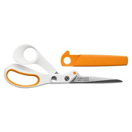 FISKARS Varróolló, 21 cm, FISKARS "Amplify", fehér